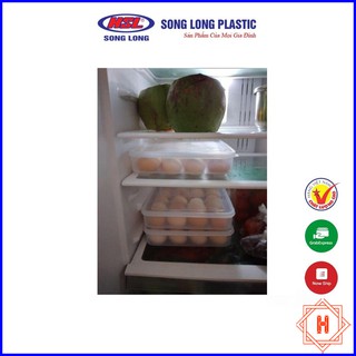 Song Long Plastic - 2795 Khay đựng trứng 24 quả { H }
