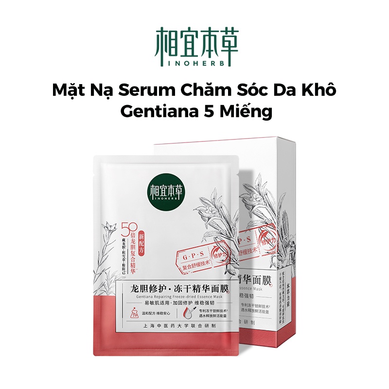 Ảnh 5 Mặt nạ dưỡng da INOHERB chứa tinh chất phục hồi làn da khô 4