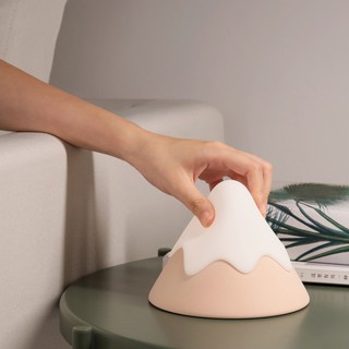 Đèn Ngủ Để Bàn Kiểu Dáng Sang Trọng Núi Fuji Decor Trang Trí, Tích Điện USB, Quà Tặng Sinh Nhật MEILI STORE