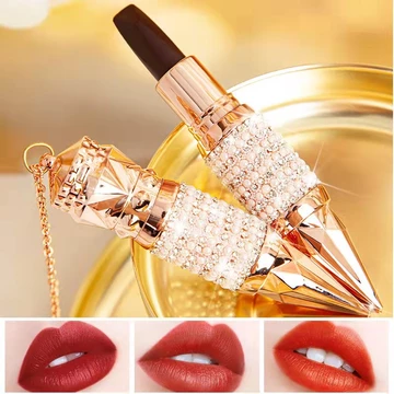 1 Thỏi Son Lì 3 Trong 1 Chống Thấm Nước Dưỡng Ẩm Lâu Trôi