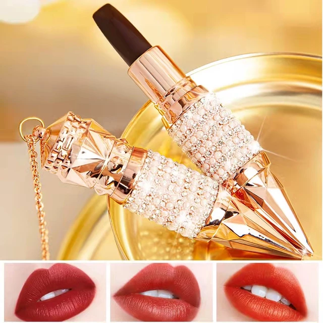 1 Thỏi Son Lì 3 Trong 1 Chống Thấm Nước Dưỡng Ẩm Lâu Trôi