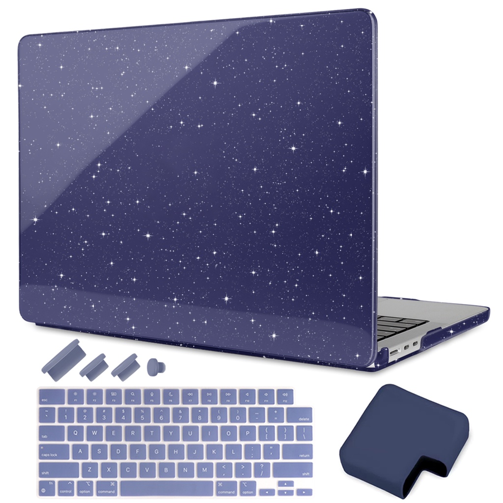 Mô tả Bling Crystal Case for MacBook Pro13 14" M4 M3 M2 M1 Air 13 13.6 15" A2941 A2681 A2337 A2179 A1932 A2442 A2338 A1708 A1706 A2159 A1989 A2251 Laptop Hardshell Case - 9