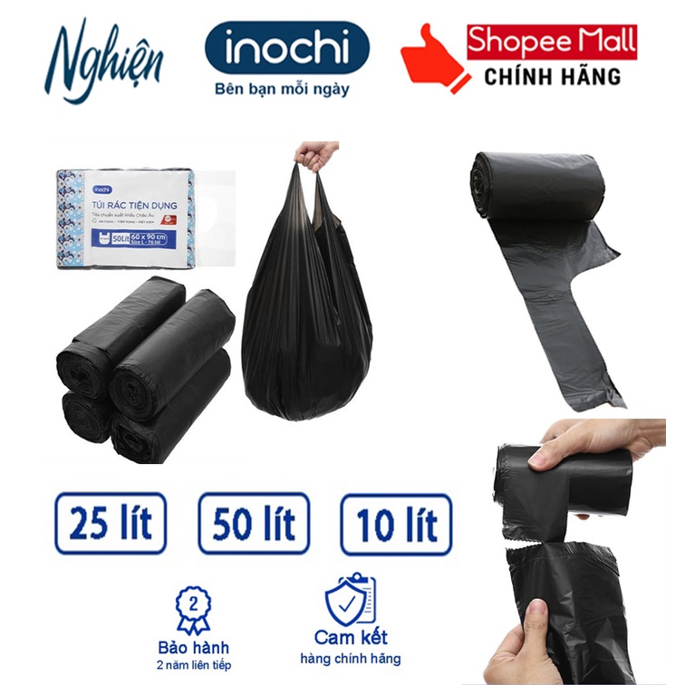 Túi Rác Inochi tiện dụng 25L (tiêu chuẩn Nhật Bản) | Shopee Việt Nam