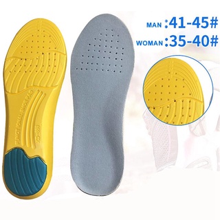 Đệm Lót Giày Thể Thao Bằng Cao Su Non Thoáng Khí Thấm Hút Mồ Hôi Kích Thước 35-45 HD1 Cho Nam Và Nữ