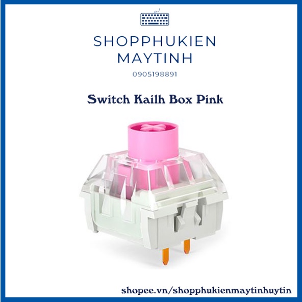 Switch Kailh Box Pink, Kailh Box Silent, Switch Bàn Phím Cơ Hồng
