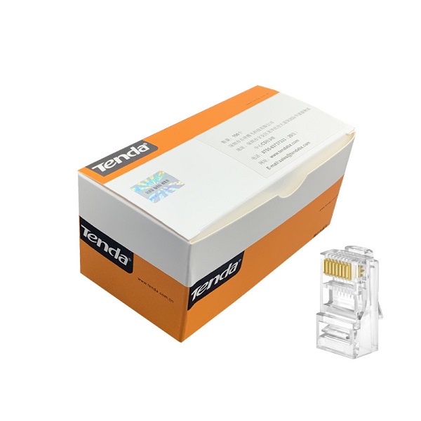 Hạt mạng RJ45 (Loại xịn) combo 20 50 100 rắc, Hạt mạng Tenda | Shopee ...