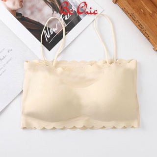 Áo Bra Nữ su gân viền sóng Không Gọng Nâng Ngực tôn vòng một gợi cảm mẫu B 235 / B 8881 BC_CHIC LINGERIE