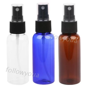 50ml Refillable Press Pump Bottle Liquid Container Atomizer Travel