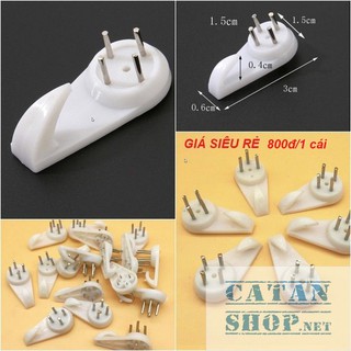 10 Đinh treo khung tranh, Đinh 3 chân 4 chân treo tranh ảnh,móc treo đồ đóng tường tiện lợi không cần khoan tường