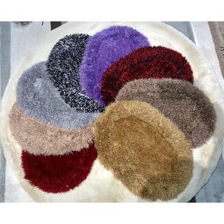 [H] Thảm decor bàn trang điểm B2 bề mặt lấp lánh sợi kim tuyến, sợi lông mềm mang cảm giác êm ái