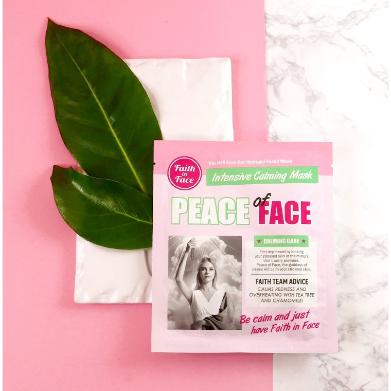 MẶT NẠ LÀM GIẢM MẪN ĐỎ VÀ DỊU MÁT DA FAITH IN FACE PEACE OF FACE MASK (33g) |Oaa.vn 