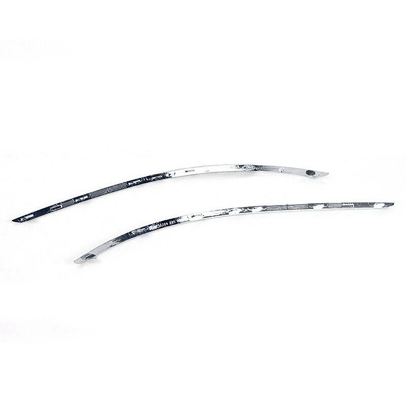 Phụ Kiện Trang Trí Cản Trước Bằng Crom Cho mercedes-benz w204 c300 c350 2008 2009 2010 2011