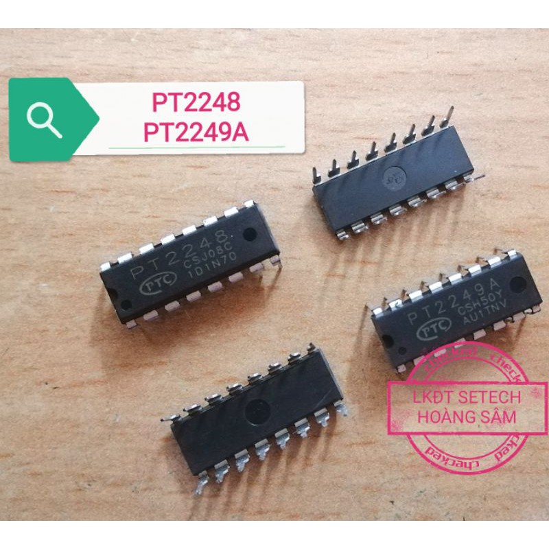 PT2248 PT2249A IC mã hóa giải mã thu phát hồng ngoại | Shopee Việt Nam