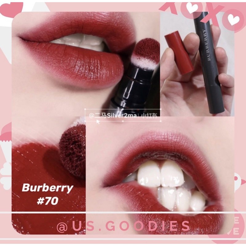 Son Burberry Lip Velvet m u 70 Dark Russet