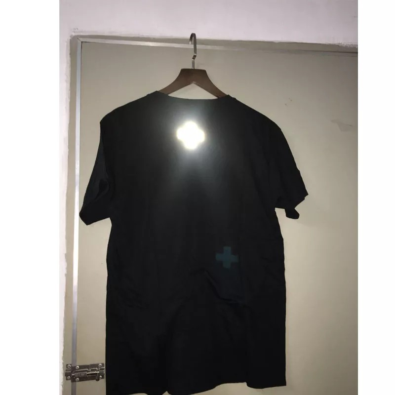 Áo thun Stee Cổ tròn Phản quang PLACES and FACES Localbrand ICVCVNI Unisex Menwear