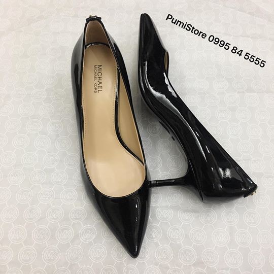 Michael kors flex hot sale kitten pump black