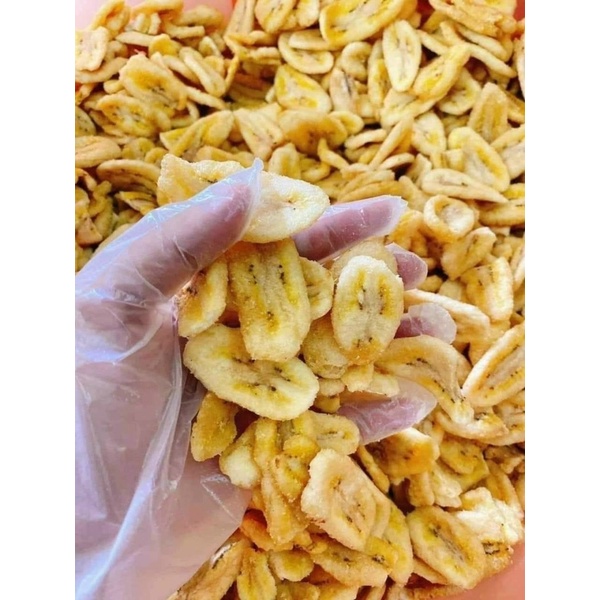 Chuối cau sấy giòn - 500g