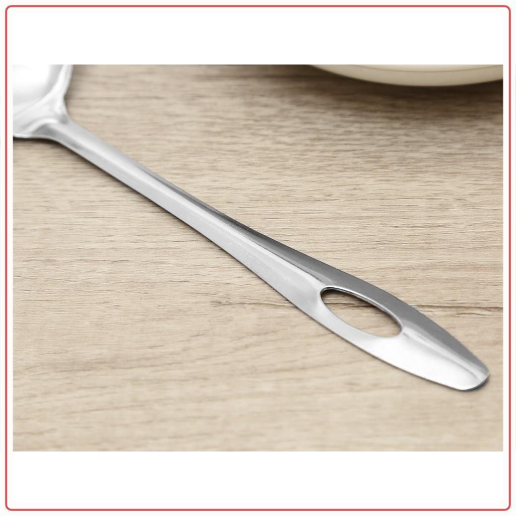 Vá canh inox ( set 3 cái ) Rainy VA, muôi canh inox dài 26cm | Shopee ...