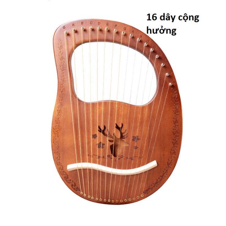 Đàn lia 16 dây Molin gỗ lõi đào LYRE HARP MOLIN-IM135 - Hàng chính hãng ...