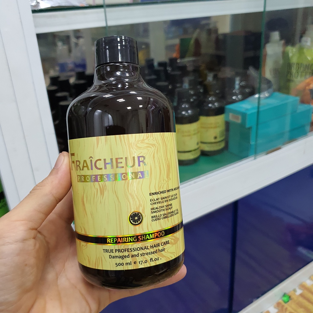 Cặp Dầu Gội Xả Fraicheur 500ml/800ml | Dưỡng Tóc Mềm Mượt, Hỗ Trợ Phục Hồi Tóc Khô Xơ.