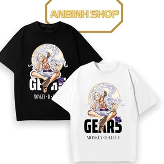 Áo thun Luffy Gear 5 One Piece Đảo Hải Tặc siêu chất Unisex