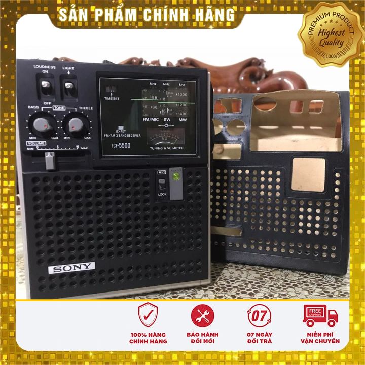 Radio 3 BAND Sony ICF-5500 Made in Japan | Shopee Việt Nam