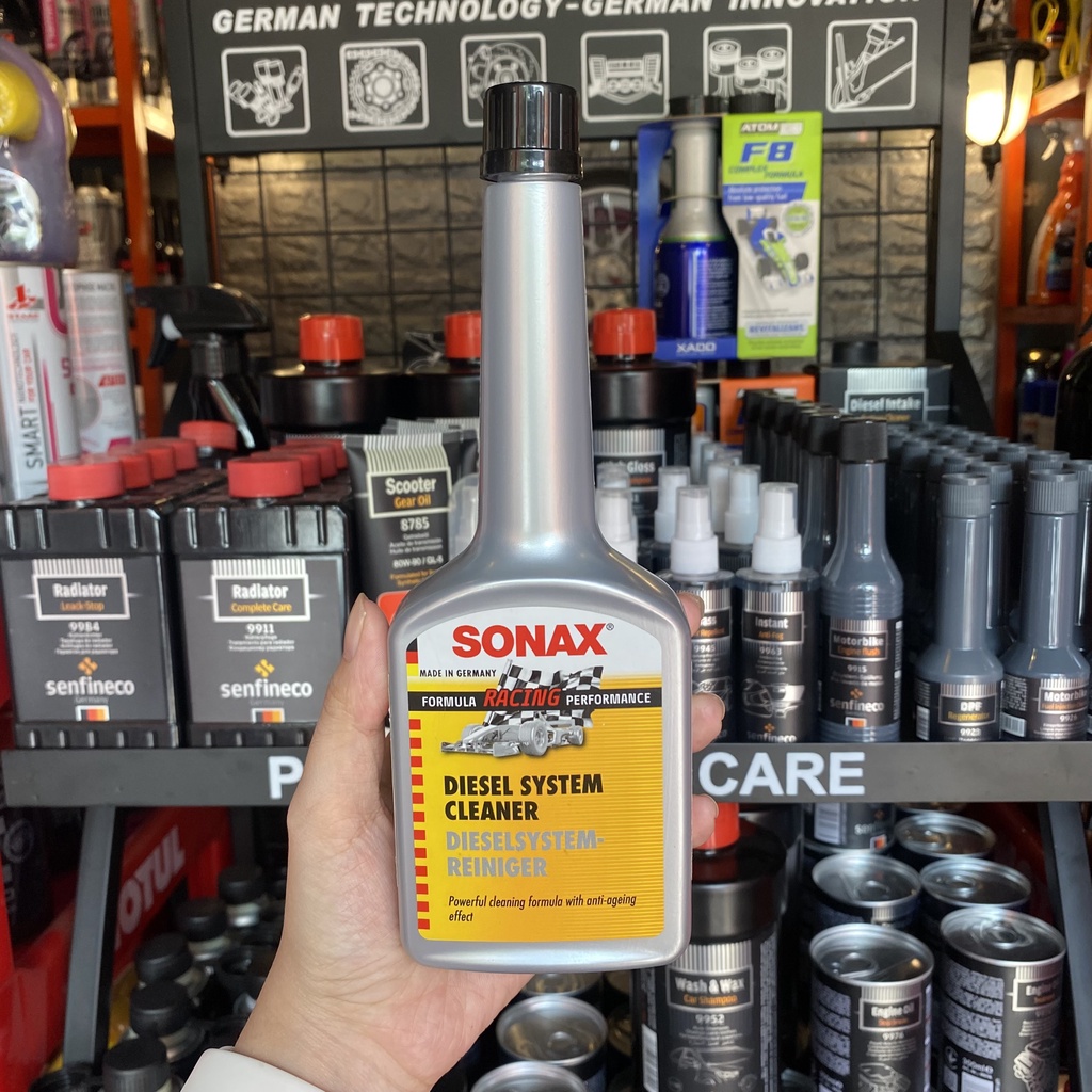 Phụ Gia Súc Béc Dầu Ô Tô Sonax Diesel 250ml 518100