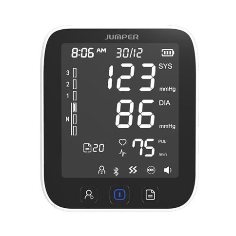 Máy đo huyết áp bắp tay kết nối bluetooth điện thoại Jumper JPD-HA121