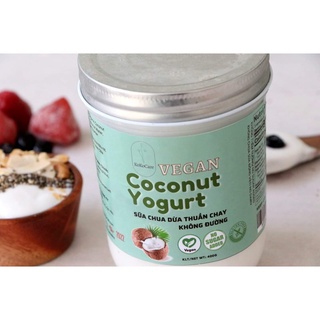 Sữa Chua Dừa Thuần Chay Vegan Coconut Yogurt Légumes - Không Đường, Không Sữa Bò, Gluten-Free