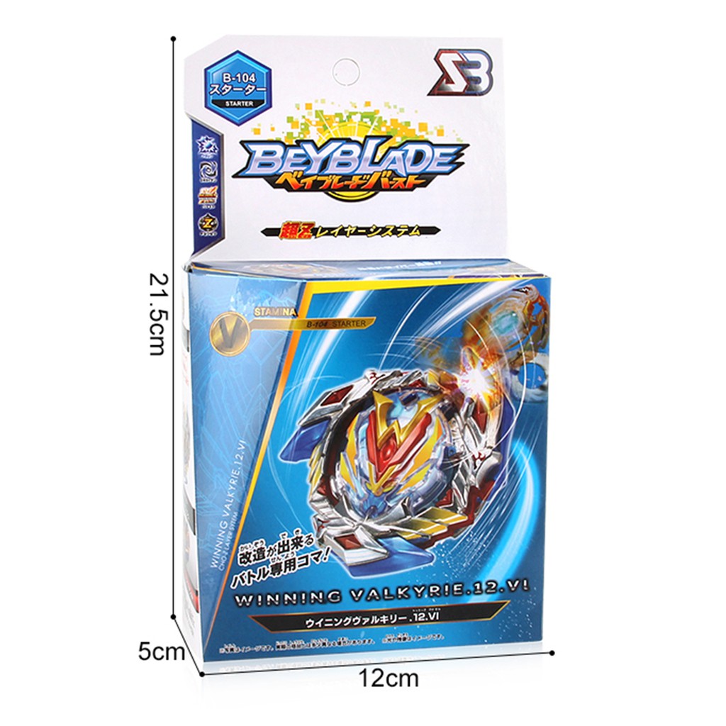 Beyblade Burst B-104 Vencendo batalha Valkyrie.12.vi