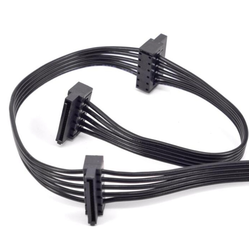 Dây cáp nguồn pcie 6pin sang 3x sata cho Seasonic MK3/FX/P
