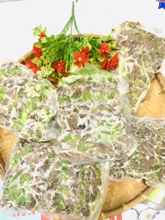 1 KG THỊT DÊ CHÂN NẤM CHAY ( 2 bịch)/ Chỉ bán HCM