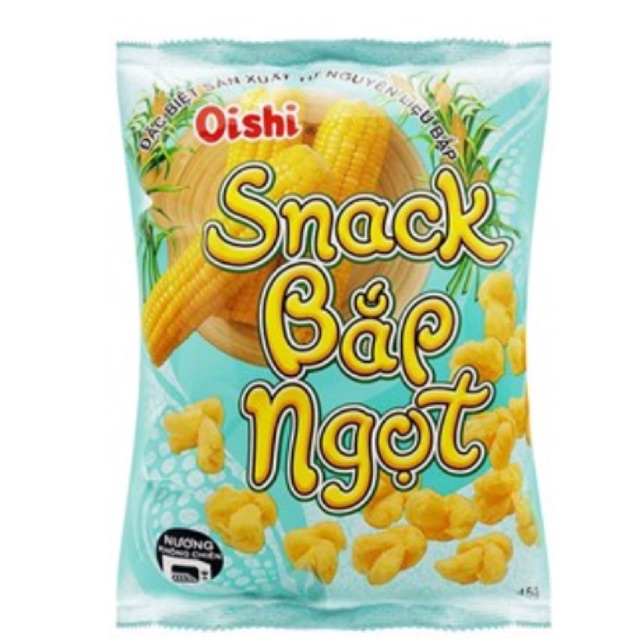Snack bắp ngọt Oishi gói 40g | Shopee Việt Nam