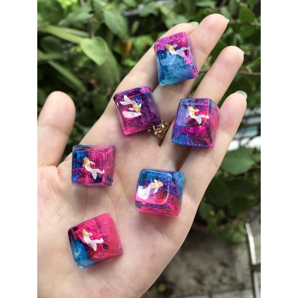 Keycap cá koi vàng DAMIBU | Shopee Việt Nam