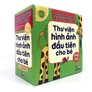 Sách Bộ Hộp Thư Viện Hình Ảnh Đầu Tiên Cho Bé Từ 0 6 Tuổi Song Ngữ Việt Anh - Đại Mai