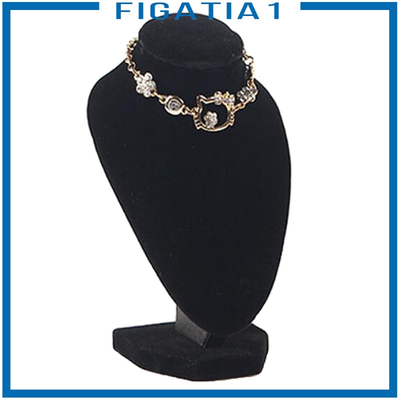 [figatia1] Giá Treo Trang Sức Bằng Nhung Màu Đen