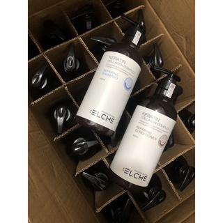 Bộ gội xả cao cấp ELCHE KERATIN COLLAGEN
