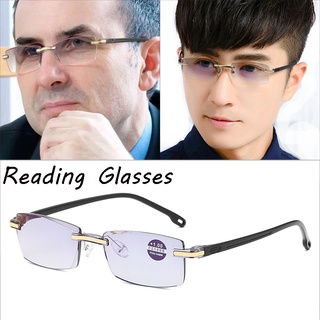 Kính đọc sách chống xanh phủ không viền cho nam nữ Kính đọc sách