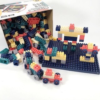 Đồ chơi lắp ghép Lego cho bé 520 chi tiết, đồ chơi ghép hình siêu trí tuệ sáng tạo của bé