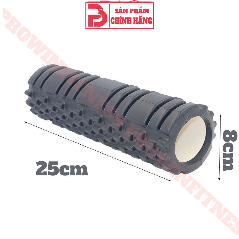 Ảnh Con lăn giãn cơ Foarm Roller Massage tập gym Yoga thể thao cao cấp Prowin Fitness 3