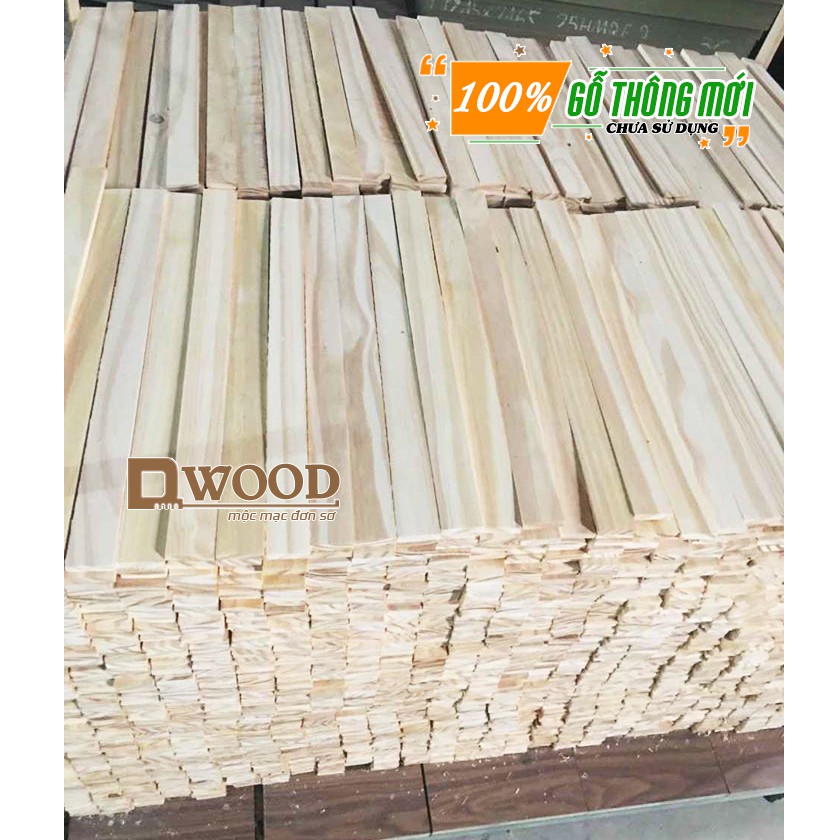 Ảnh 10 Thanh gỗ thông DWOOD đã xử lý đóng kệ tầng, nan giường -nan gỗ thông, thanh pallet gỗ thông 4