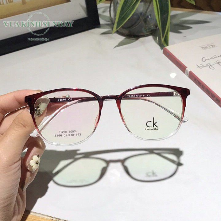 Kính cận nhựa dẻo dáng oval CKC V122