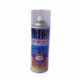 Sơn xịt ATM sơn xịt bóng không màu A10 chính hãng - Kim Khí Dung Anh
