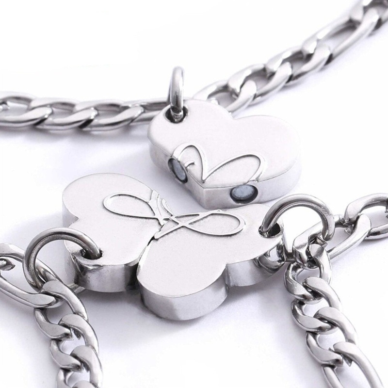 Coo 3 4 Người Bạn Thân Nhất Vòng Tay Bộ Cỏ Ba Lá Họa Tiết Dây Đeo Tay Phù Hợp Nam Châm Trái Tim Mặt Dây Chuyền Vòng Tay Trang Sức Trang Trí