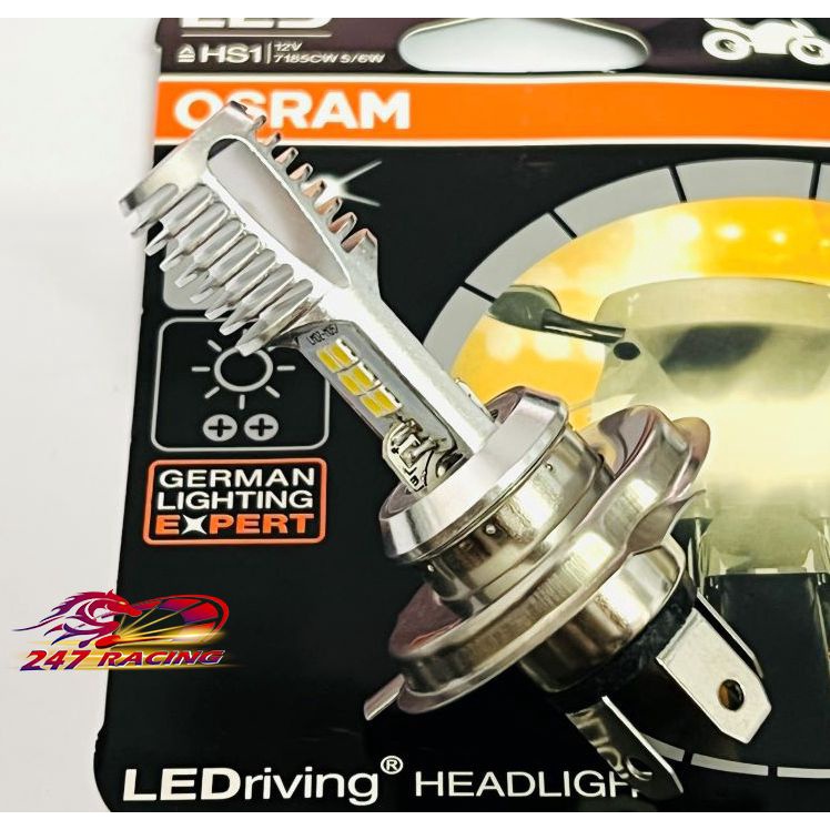 Đèn Pha Led OSRAM Chân H4 với 6 Tim Led Dành Cho Mọi Loại Xe Máy (chân H4)