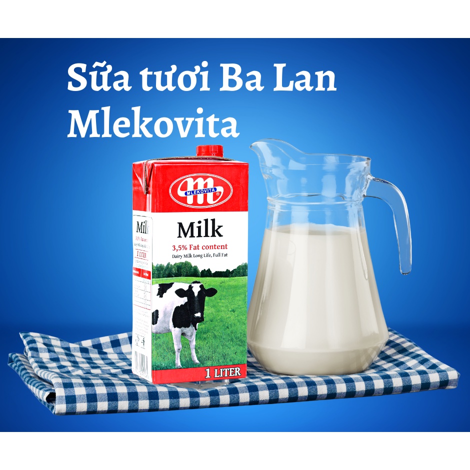 Sữa tươi Ba Lan Mlekovita | Shopee Việt Nam