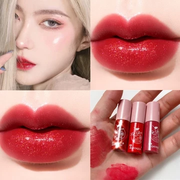 [Hàng mới về] Son bóng nhũ lấp lánh lâu trôi chống thấm nước