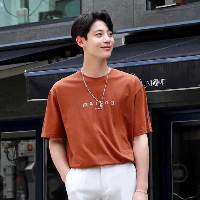 Áo thun Stee Cổ tròn MAISON Paris Localbrand ICVCVNI Unisex Cotton