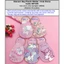 PS1 Trace together token túi Chìa khóa Quà tặng Túi Goodie Zero ví đựng thẻ túi chìa khóa xe hơi Peppa lợn SP1
