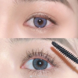 Everbab Mascara Lông Vũ Mảnh Màu Tím Chống Nước Không Lem